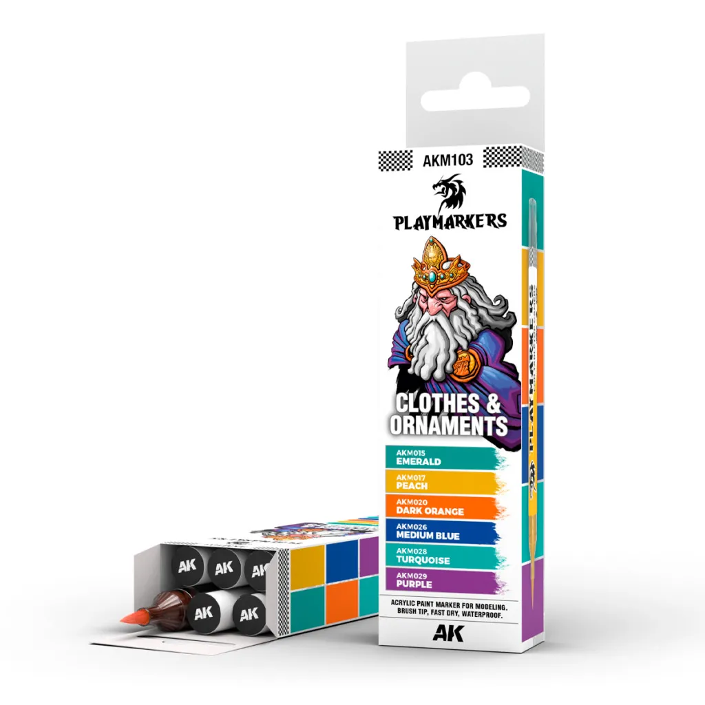 Playmarkers Set - Clothes & Ornaments
