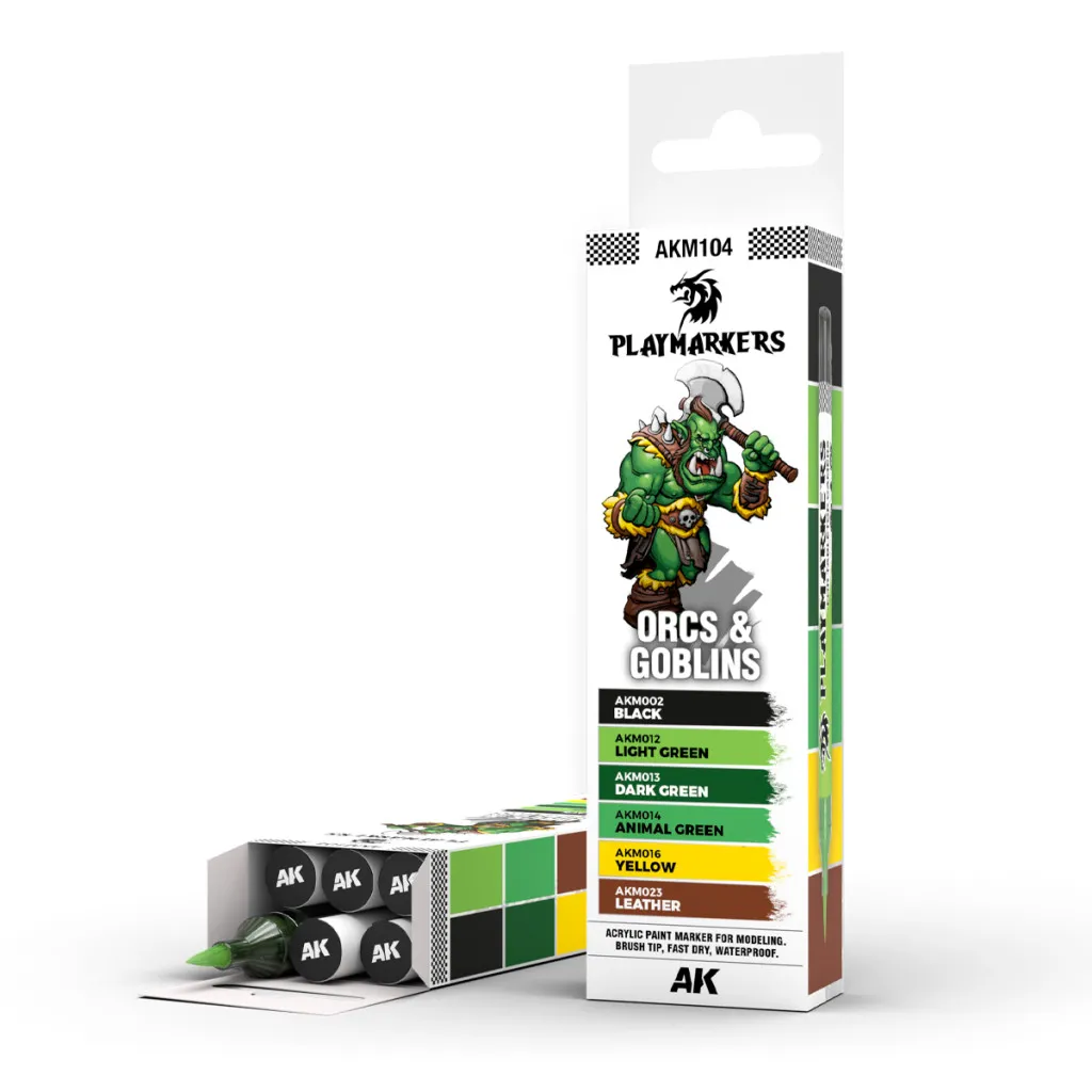 Playmarkers Set - Orcs & Goblins