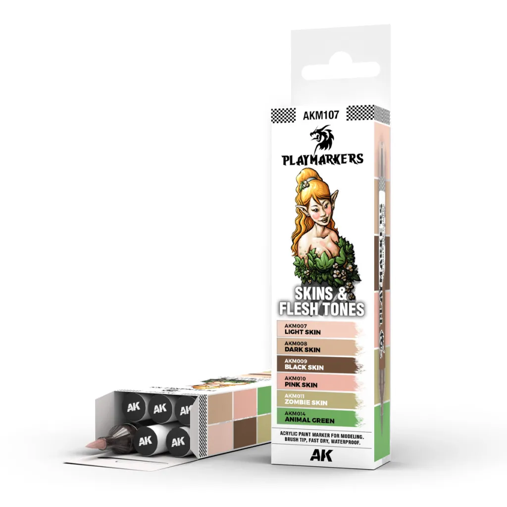 Playmarkers Set - Skin & Flesh Tones
