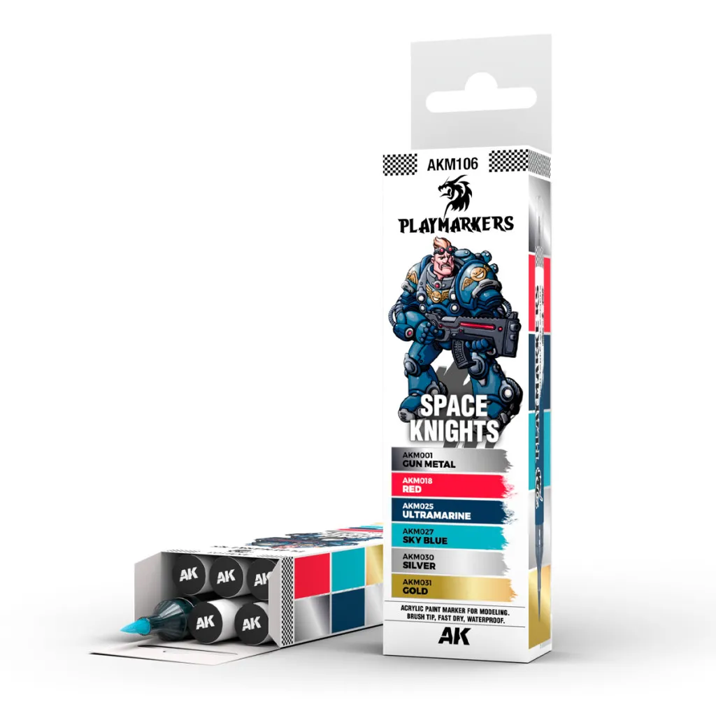 Playmarkers Set - Space Knight