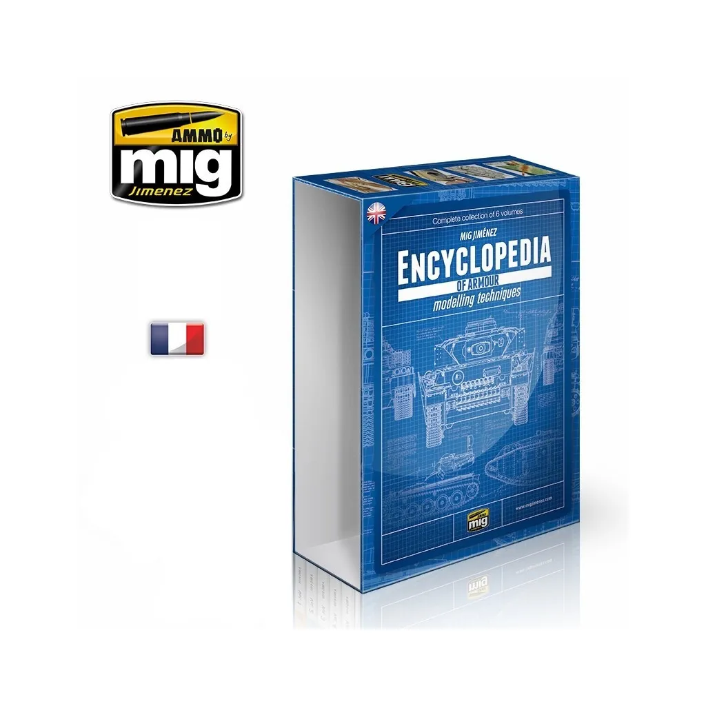 Pochette pour l'Encyclopédie de Techniques de Modélisme des Blindés