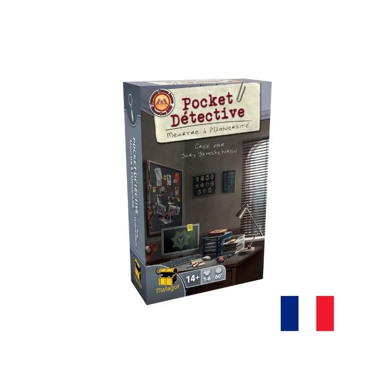 Pocket Detective : Meurtre à l'Université - Mon Ludicaire