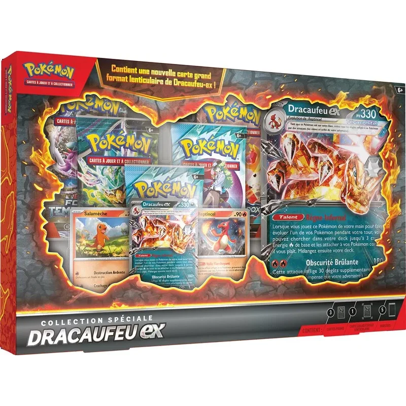 Pokémon : Coffret Collection - Dracaufeu-ex