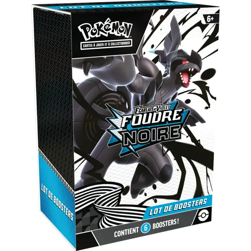 Pokémon : Lot de 6 boosters - Foudre Noire