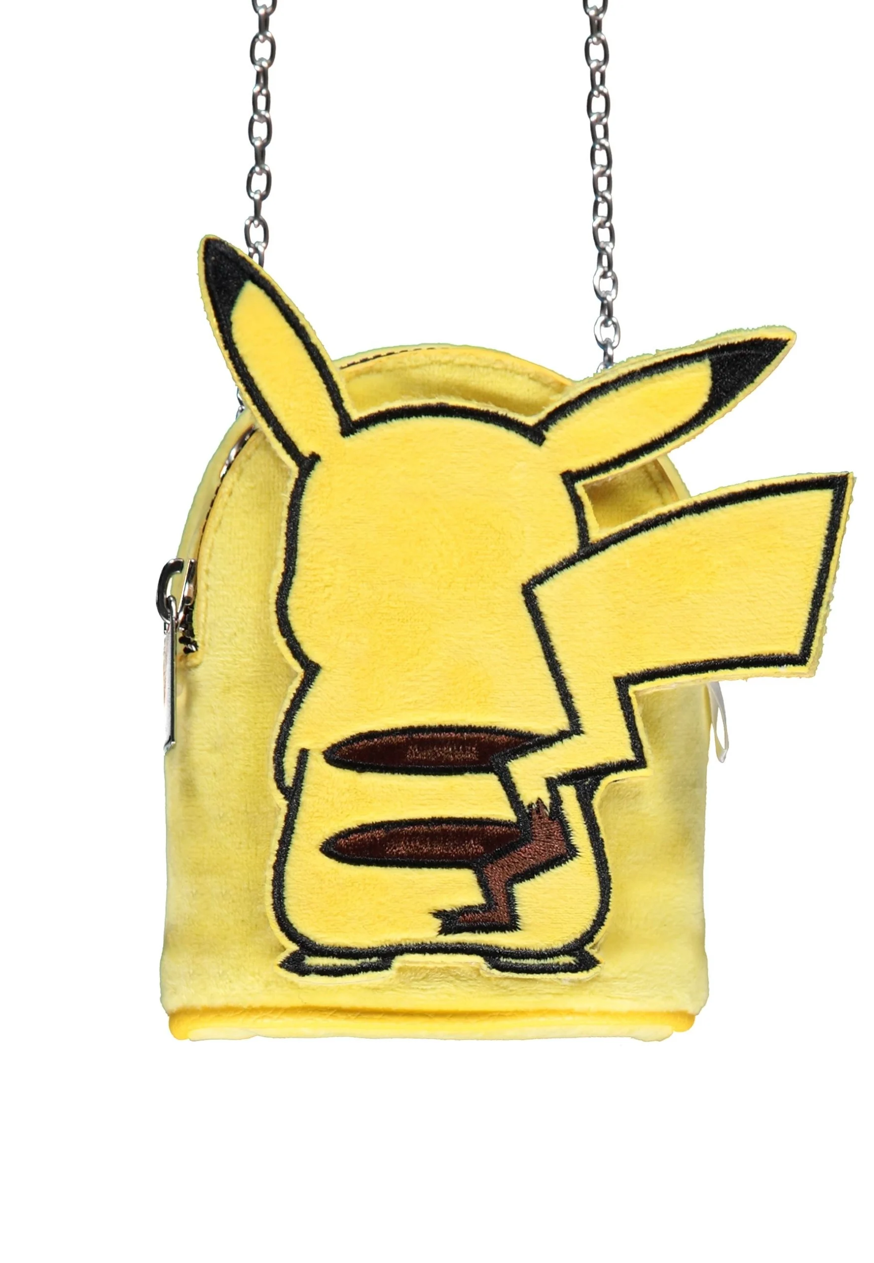 Pokemon - pikachu dos" - micro sac 6.5x10.5x13cm"