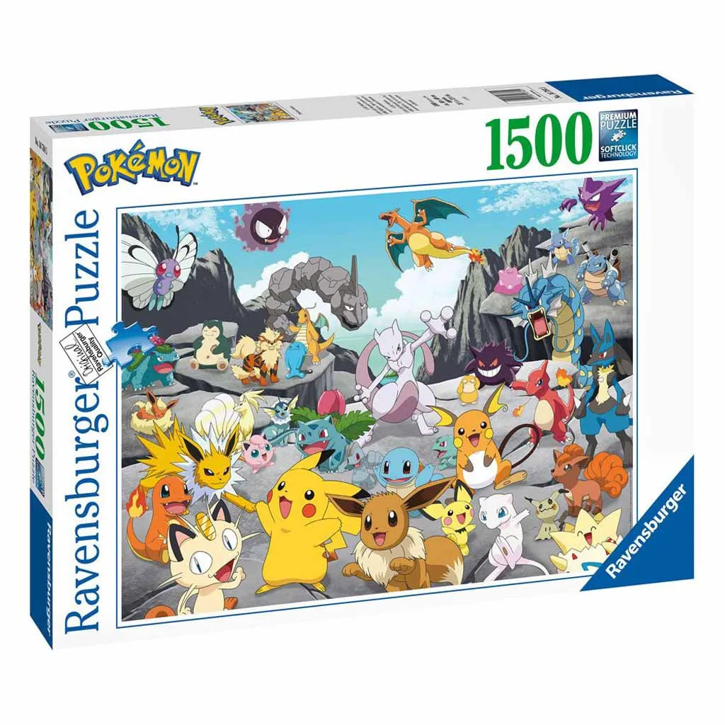 Puzzle Pokémon - Classics - 1500 Pièces