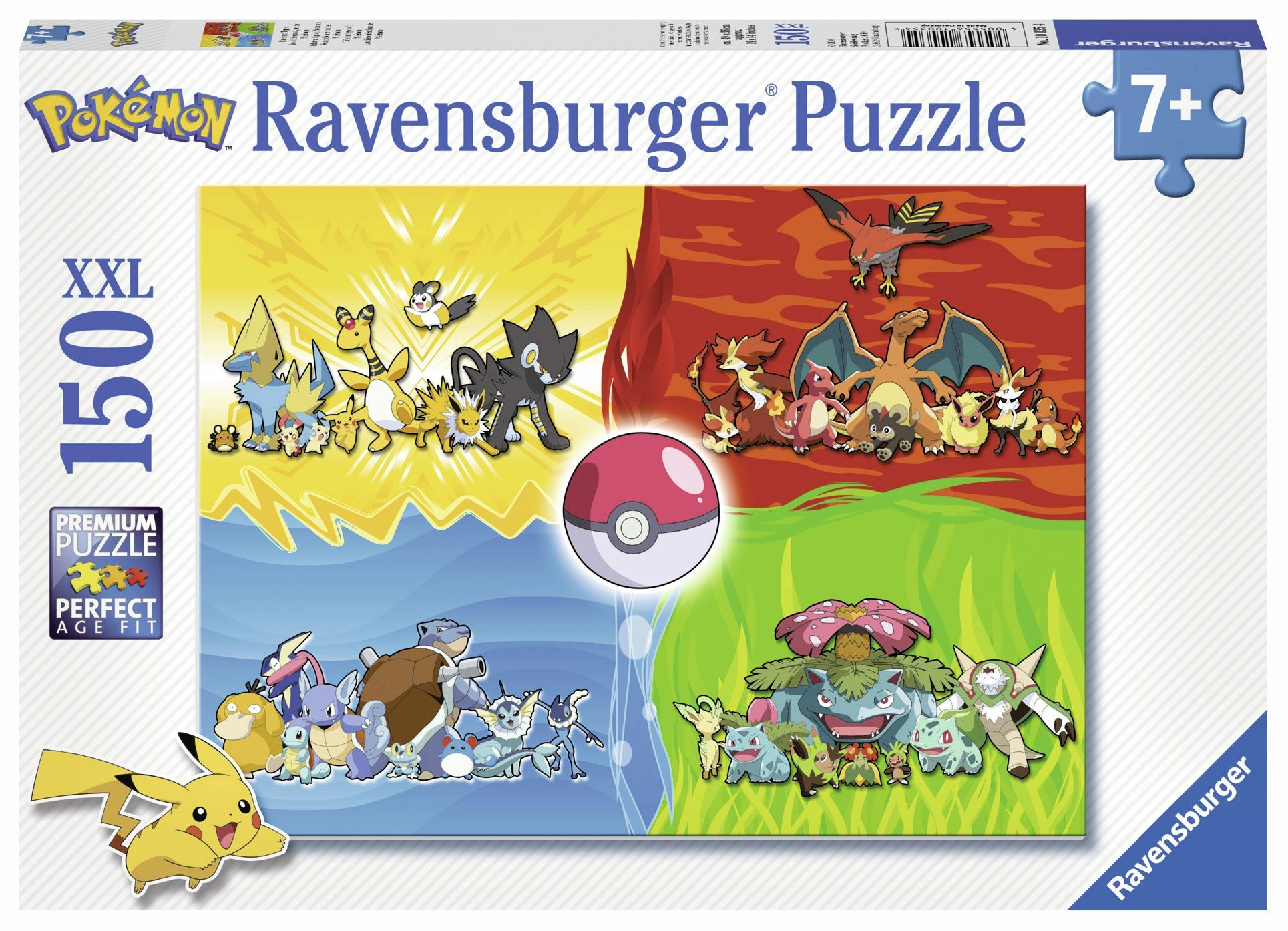 Pokémon puzzle pokémon (150 pièces)