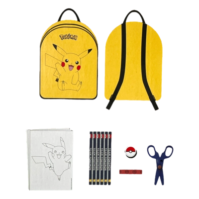 Pokémon - sac de papeterie 20 pièces