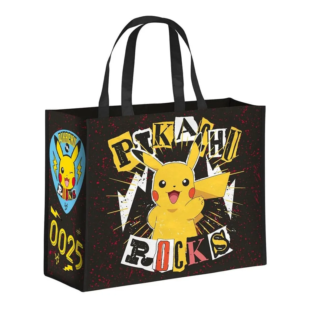 Pokemon - Sac Shopping Pikachu Rocks
