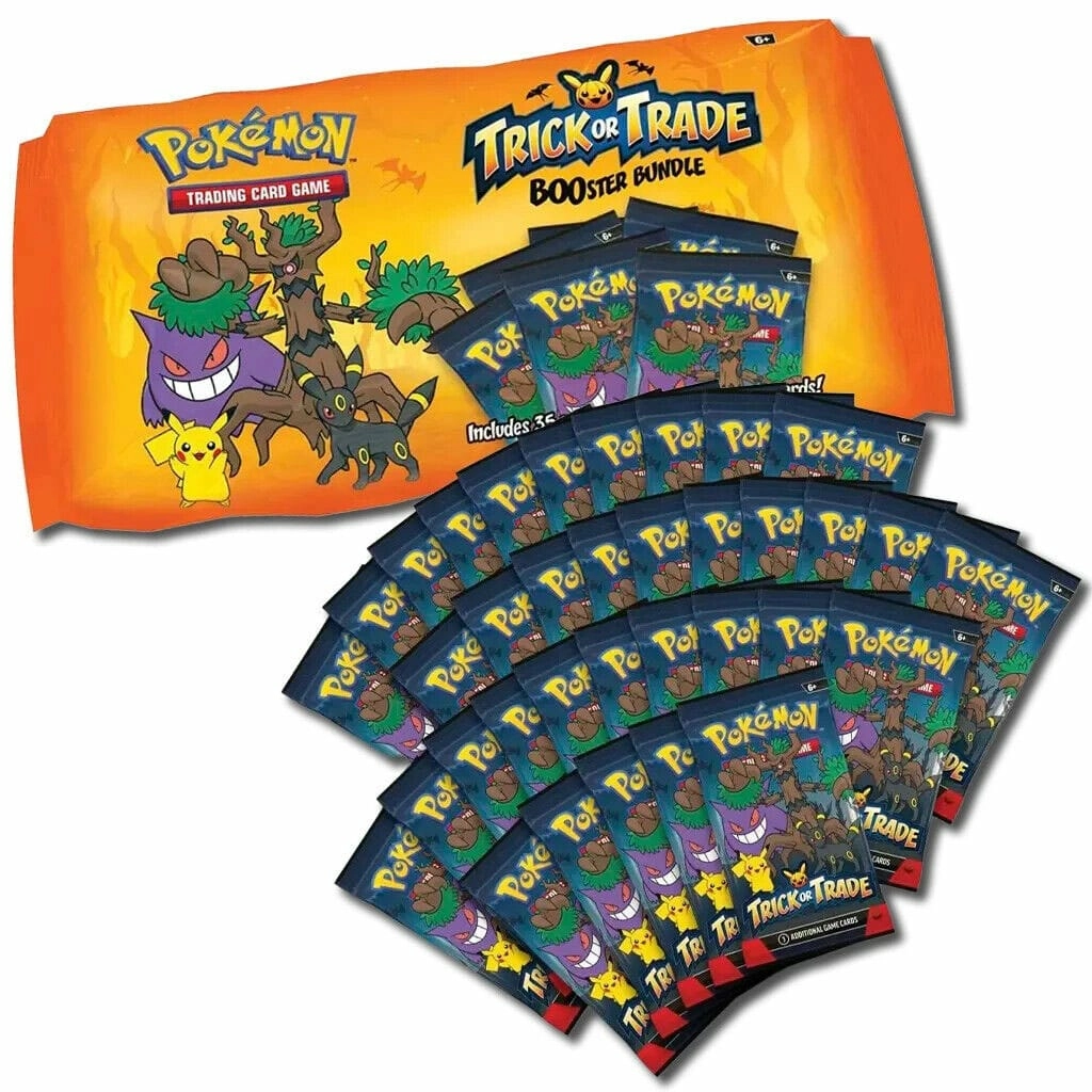 Pokémon tcg trick or trade boosters bundle anglais