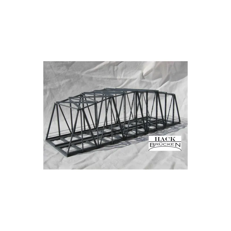 Pont en fer, double voie. HACK BRUCKEN B30-2