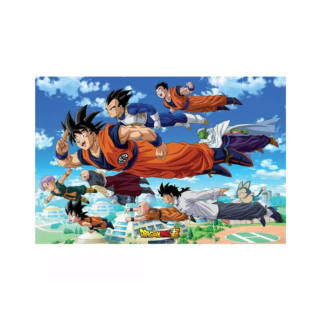 Poster Dragon Ball Super - Groupe Goku (91,5 x 61 cm)