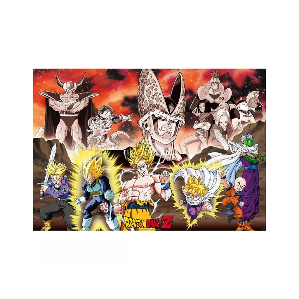 Poster Dragon Ball Z - Groupe Arc Cell (91,5 x 61 cm)