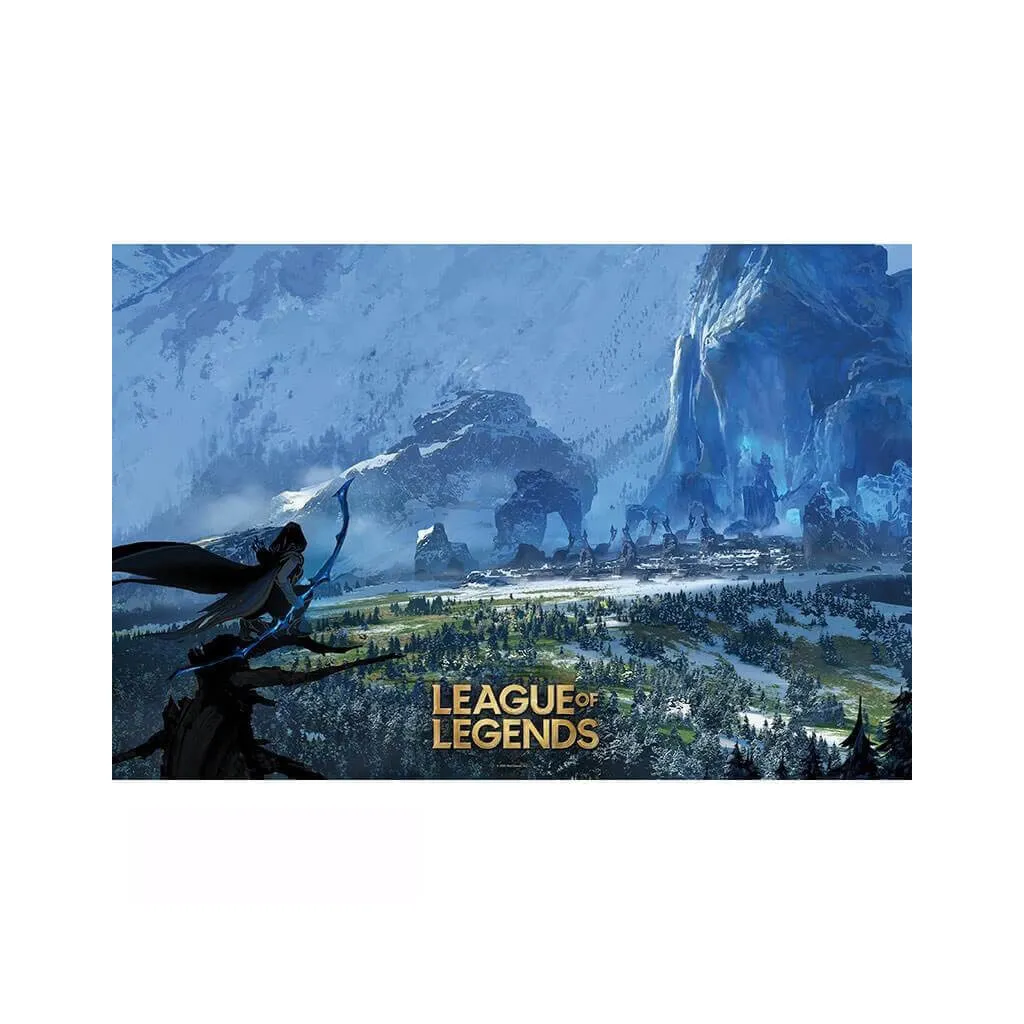 Poster League of Legends - Freljord (91,5 x 61 cm)