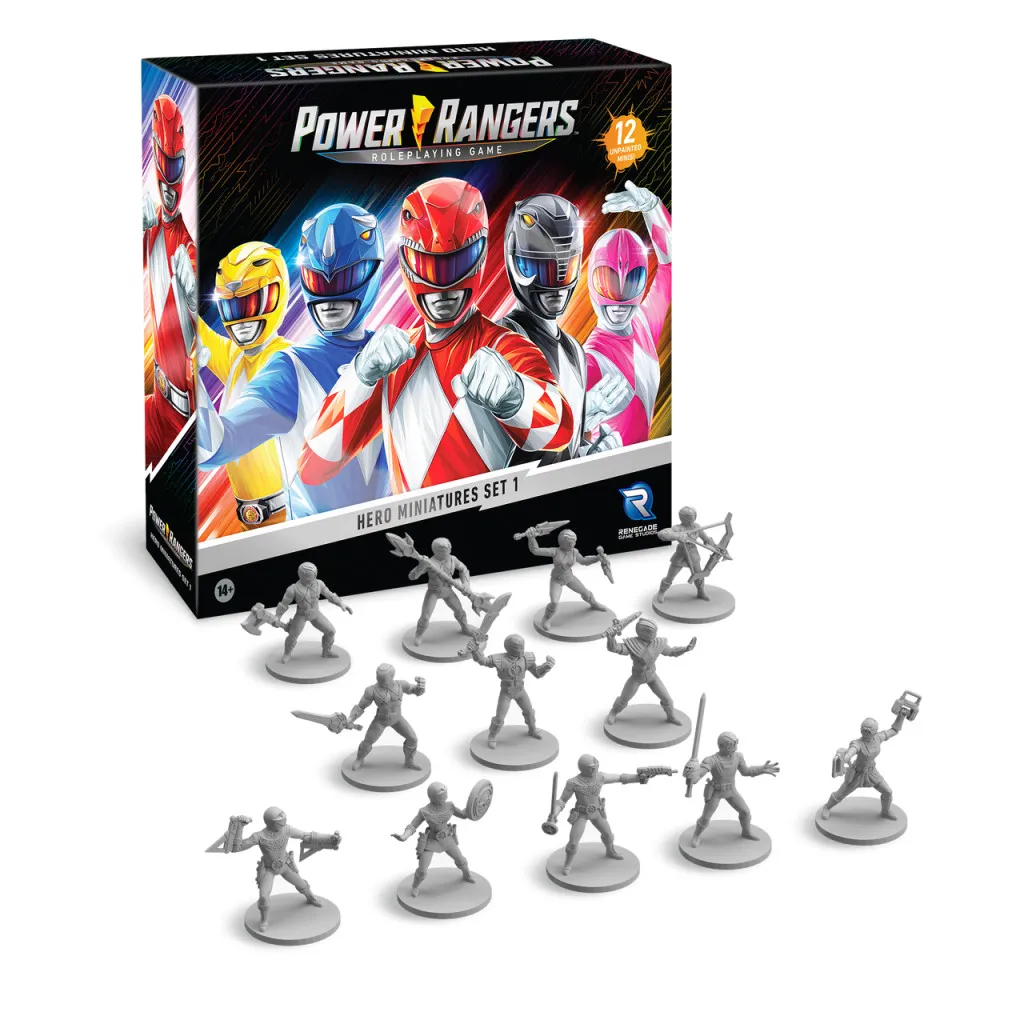Power Rangers RPG - Hero Miniatures Set 1