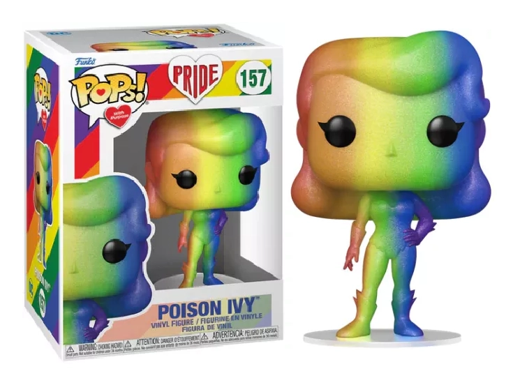Pride 2022 dc comics pop! heroes vinyl figurine poison ivy 9 cm