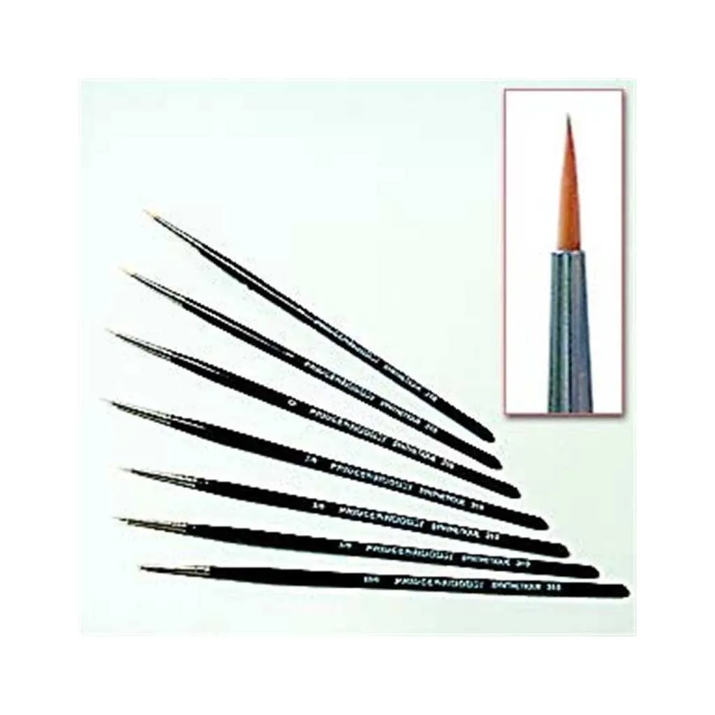 Prince August - Pinceau Synthétique 10/0 Poil Long