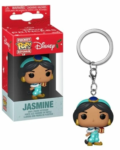 Princess holiday - pocket pop keychain - jasmine