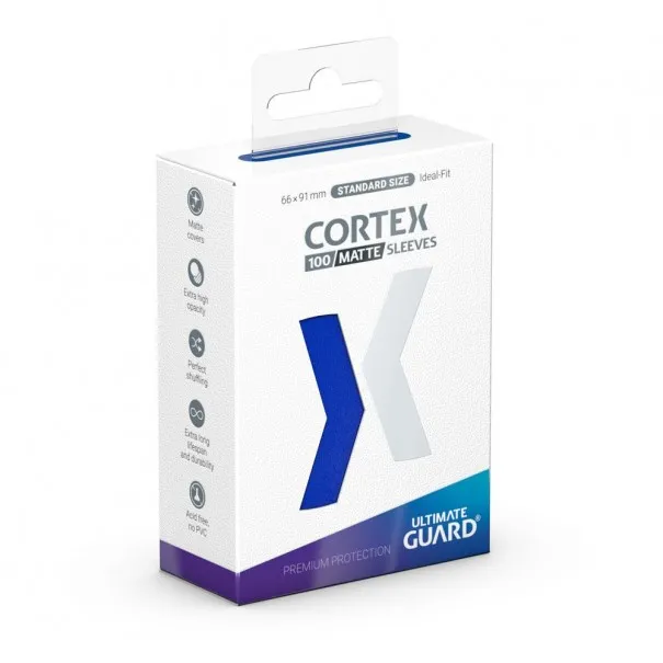 Protèges Cartes UG 100 Cortex Bleu Mat
