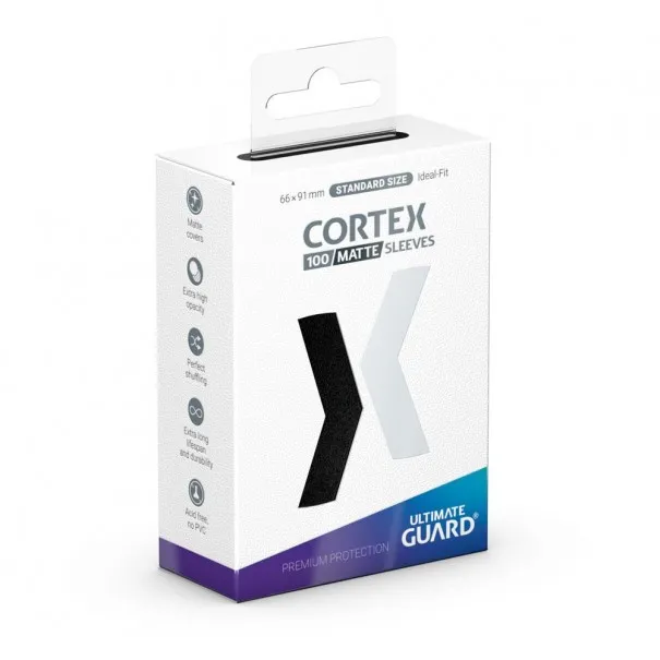 Protèges Cartes UG 100 Cortex Noir Mat