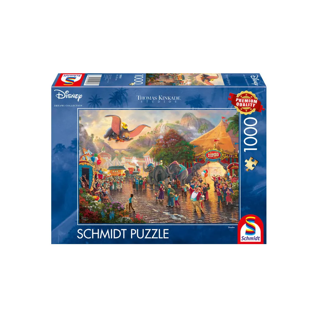 Puzzle Disney Kinkade - Dumbo - 1000 pièces