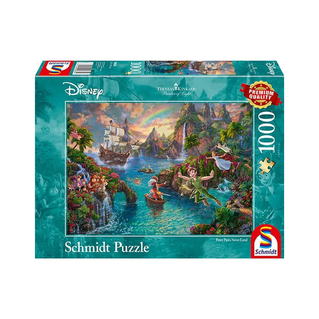 Puzzle Disney Kinkade - Peter Pan - 1000 pièces