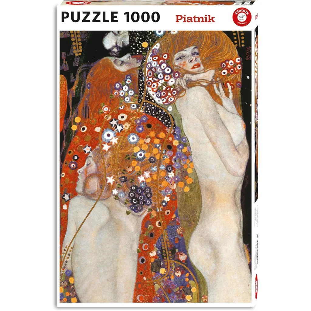 Puzzle - Gustav Klimt - Serpents d'Eau II - 1000 pièces