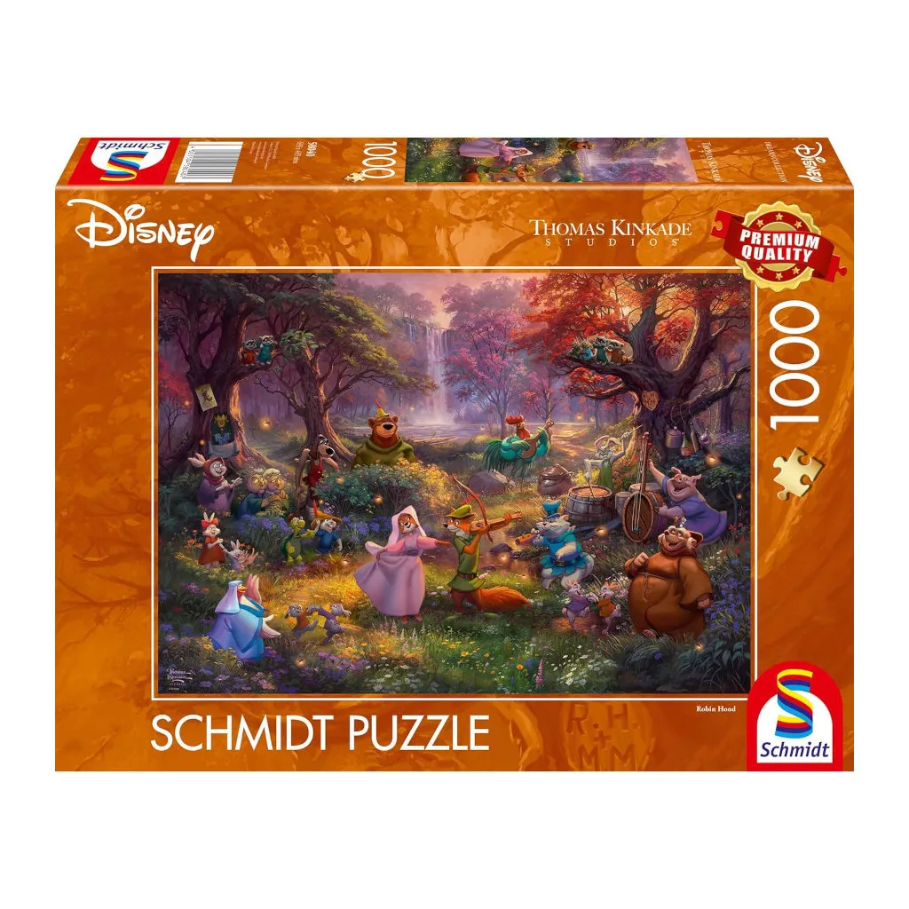 Puzzle Kinkade - Robin Des Bois - 1000 pièces