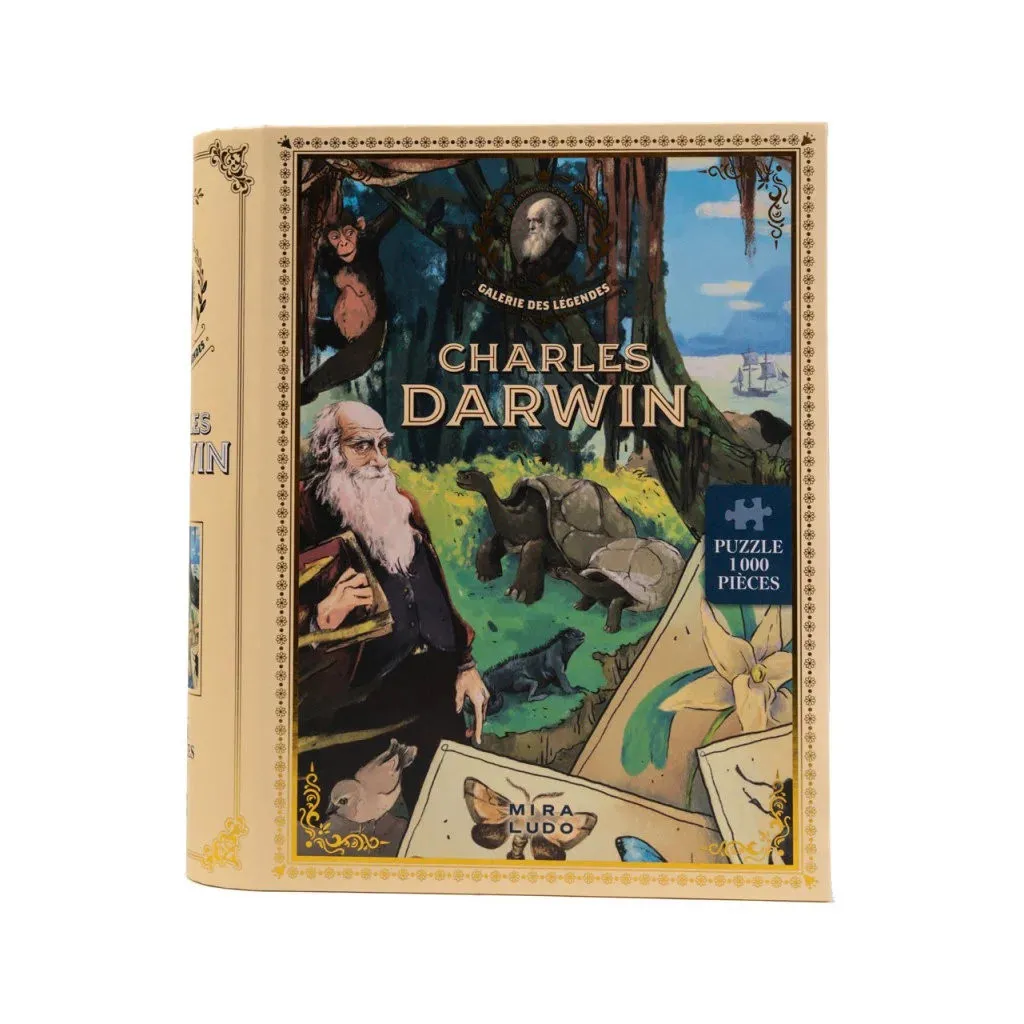 Puzzle La Galerie des Légendes - Charles Darwin