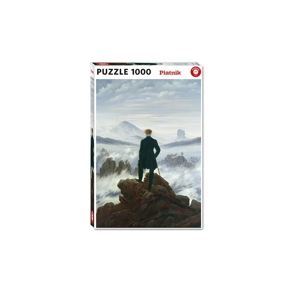 Puzzle - Le Voyageur contemplant une mer de nuages - 1000 Pièces