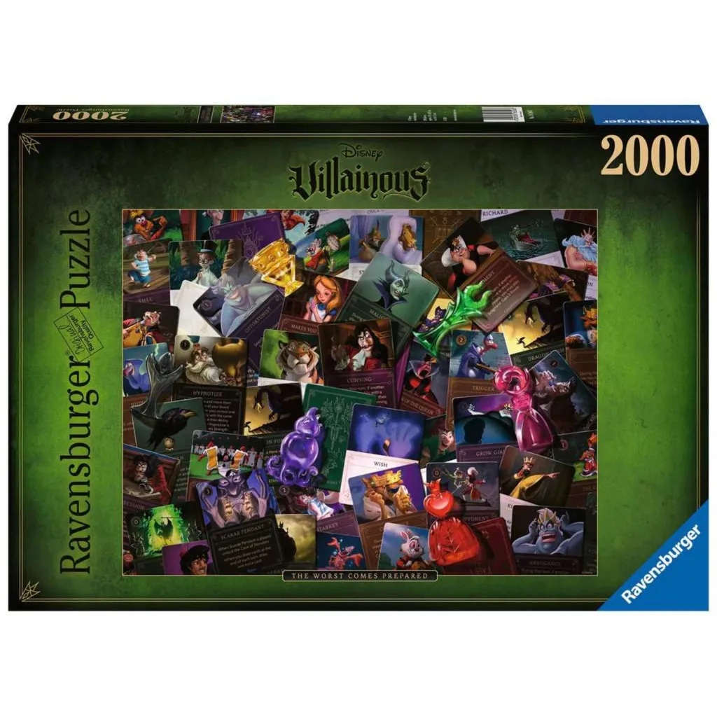 Puzzle Villainous - Méchants Disney