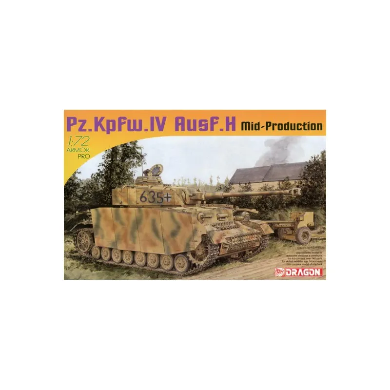 Pz.Kpfw. IV Ausf. H en milieu de production. DRAGON 7279