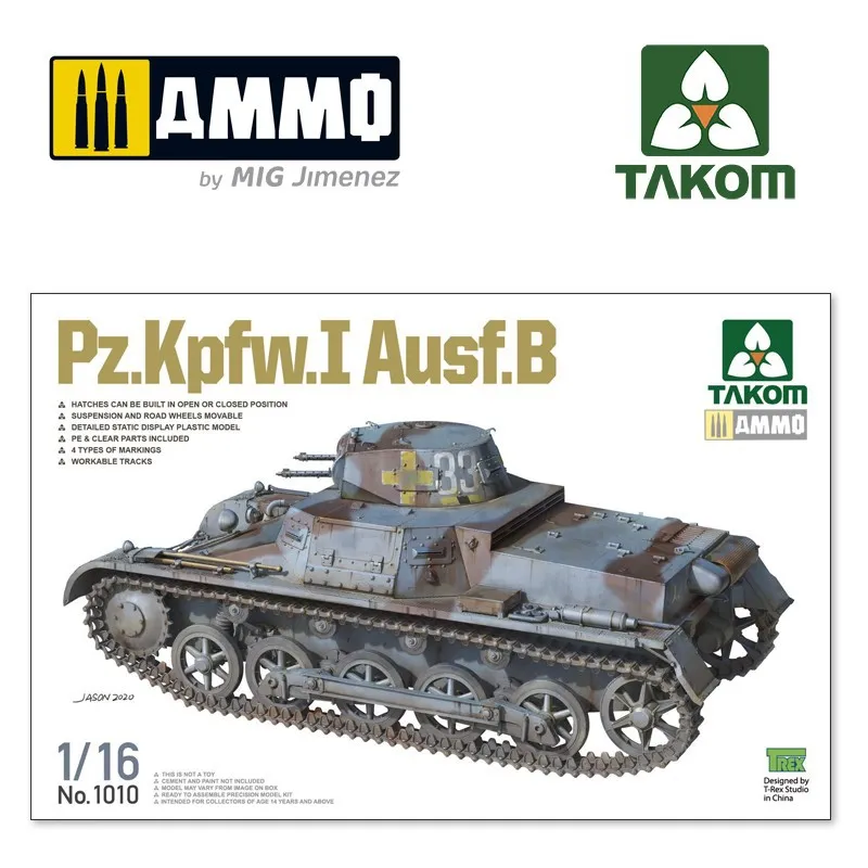 Pz.Kpfw.I Ausf.B. TAKOM 1010