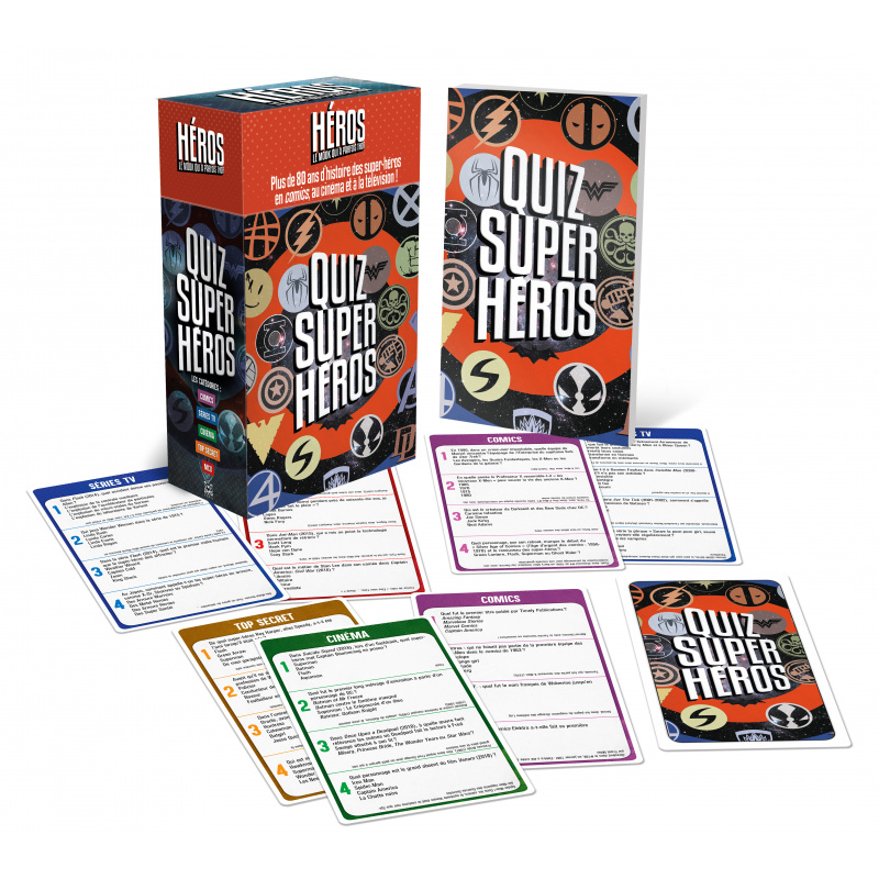 Quiz Super-héros - Quizz - Mon Ludicaire