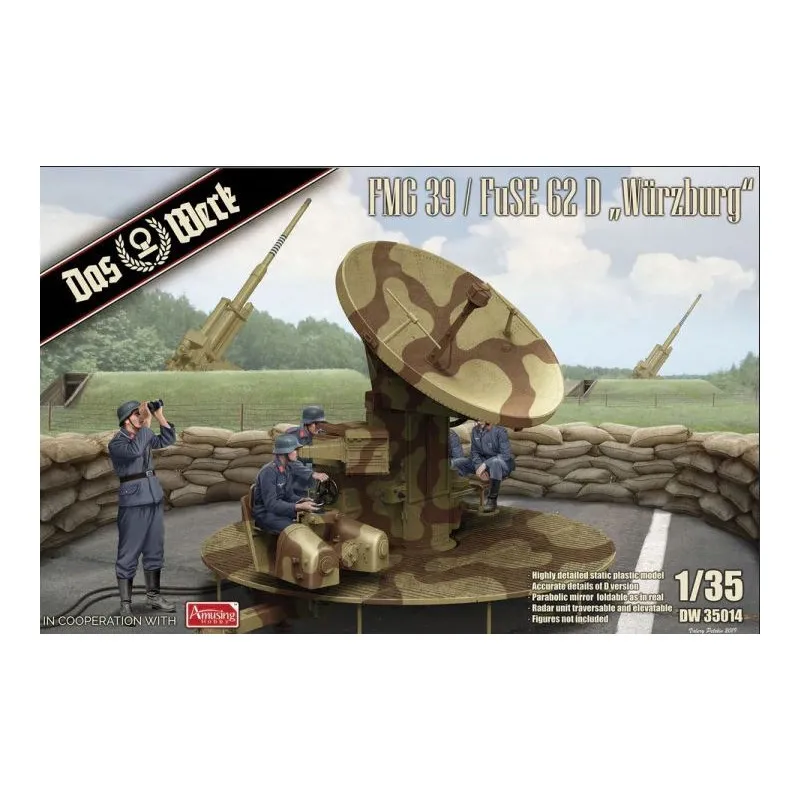 Radar allemand FMG 39 / FuSE 62 D. 2GM. DAS WERK DW35014