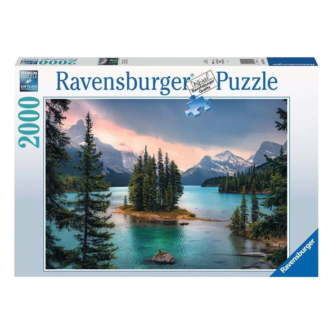 Puzzle 2000 pièces : ile esprit canada - RAVENSBURGER