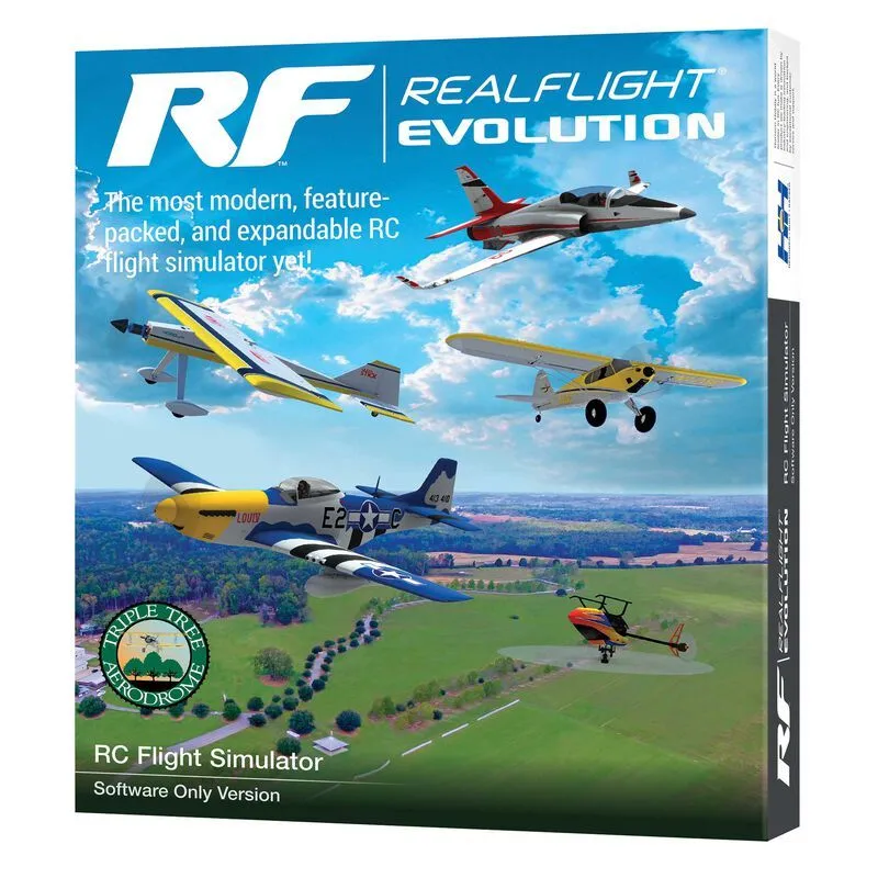 RealFlight Evolution RC Flight Simulateur sans radiocommande - RFL2001