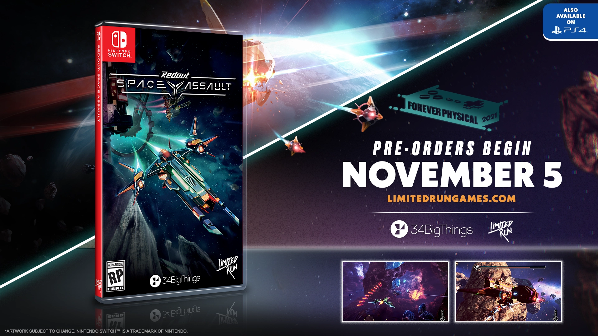 Redout Space Assault - Nintendo Switch (Limited Run #128)