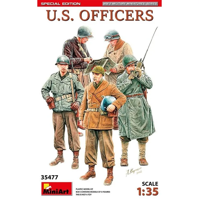Officiers américains. MINIART 35477