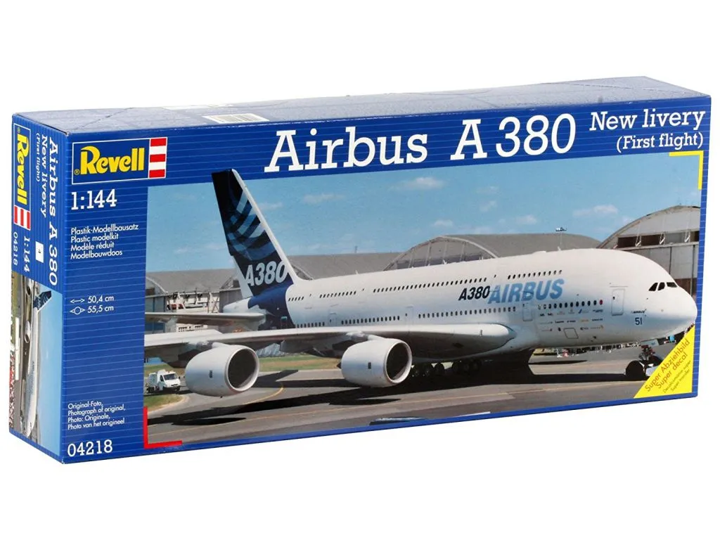 Revell 1:144 - Airbus A380 Vol Inaugural "New Livery" - RV04218