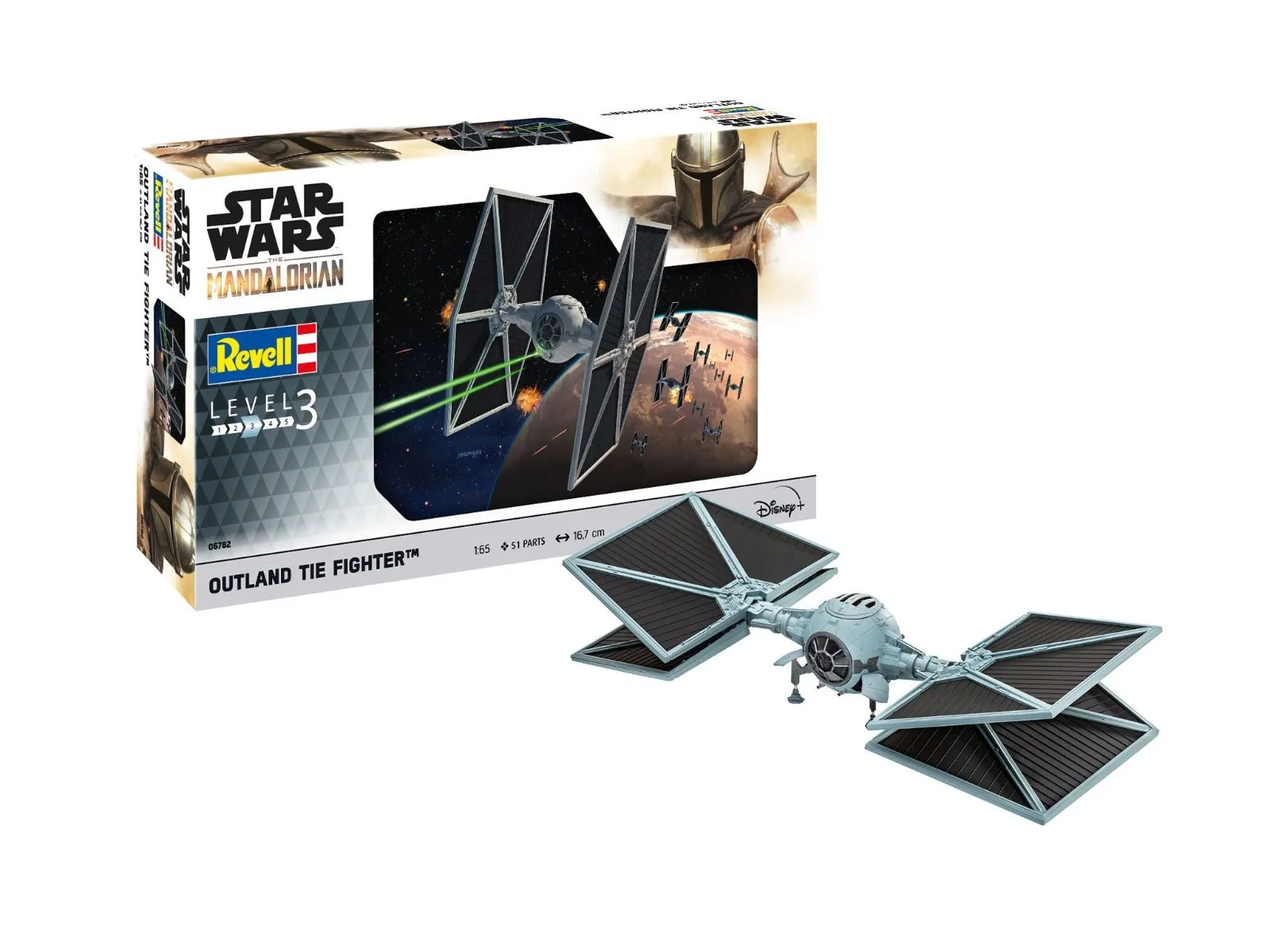 The Mandalorian Outland Tie Fighter 1/65 Revell - 06782