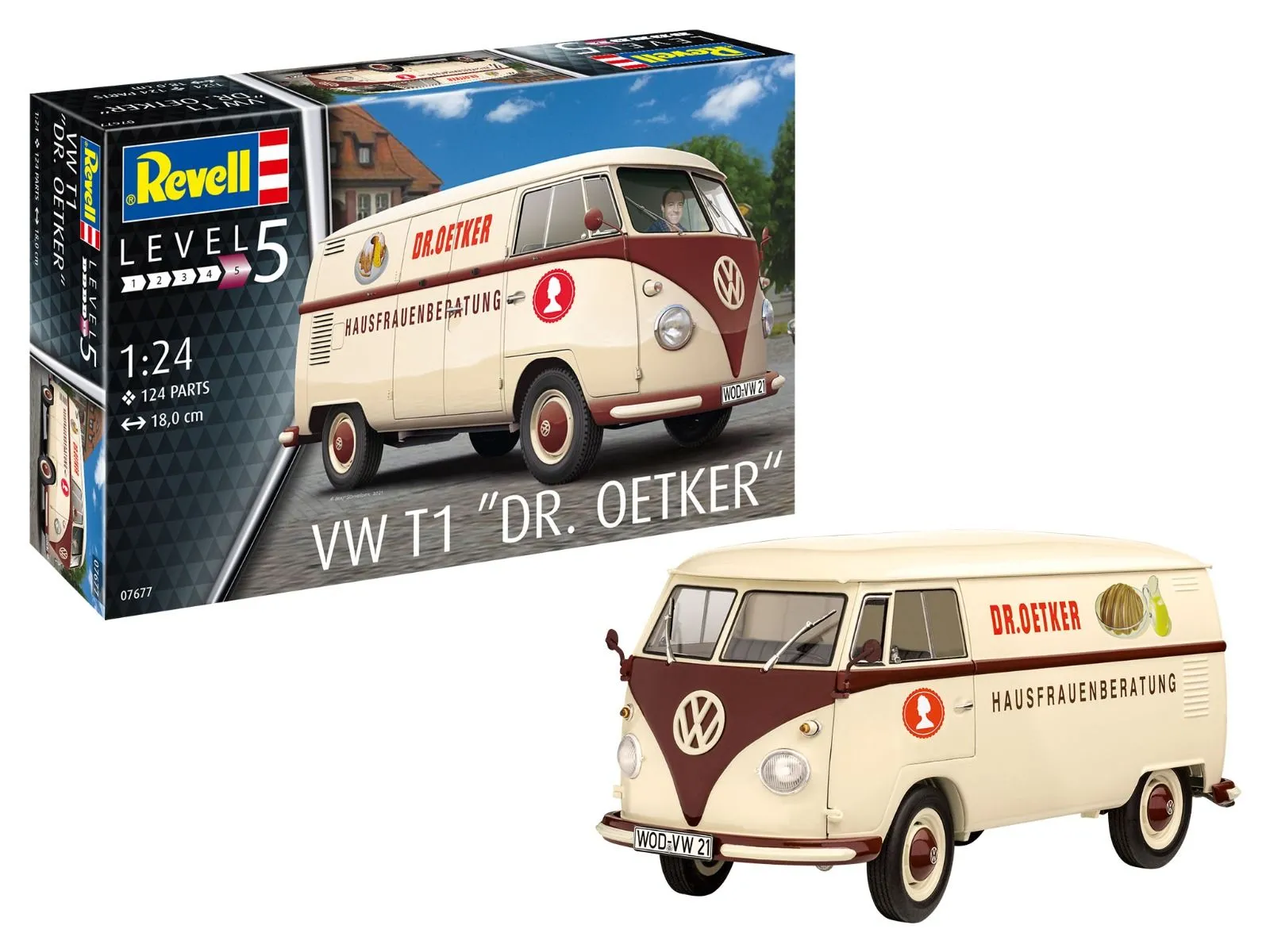 VW T1 Bus Volkswagen Dr Oetker Revell - 07677