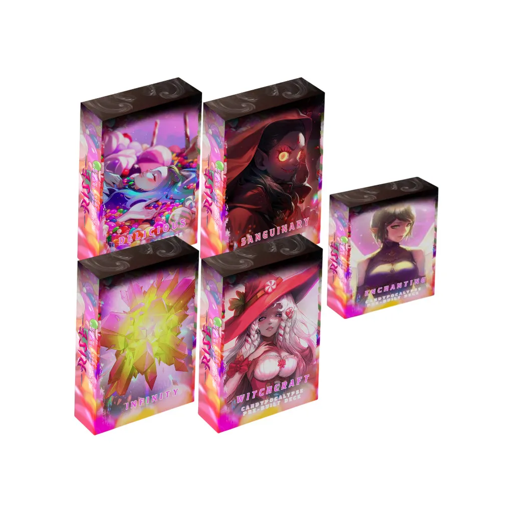 Rise TCG: Candypocalypse - Lot des 5 Decks
