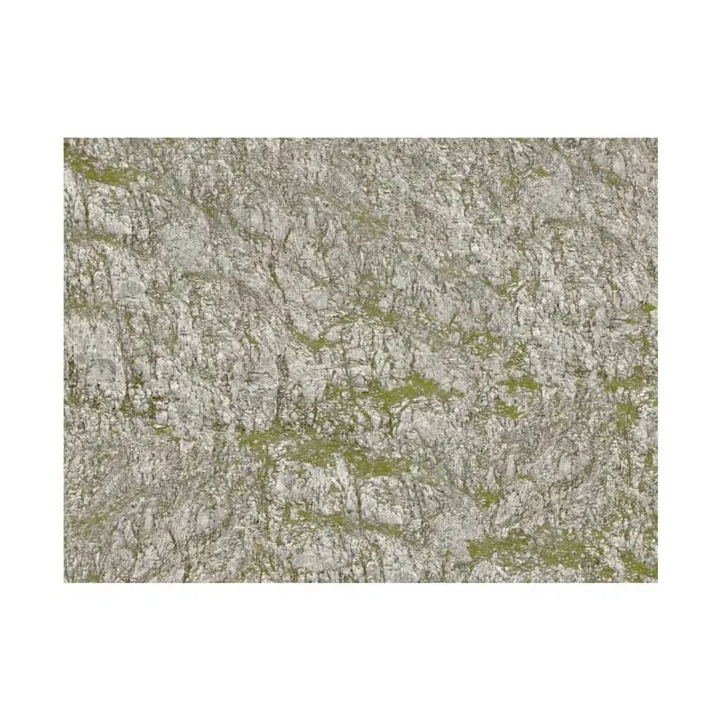 Papier roche XL, roches froissées. NOCH 60311