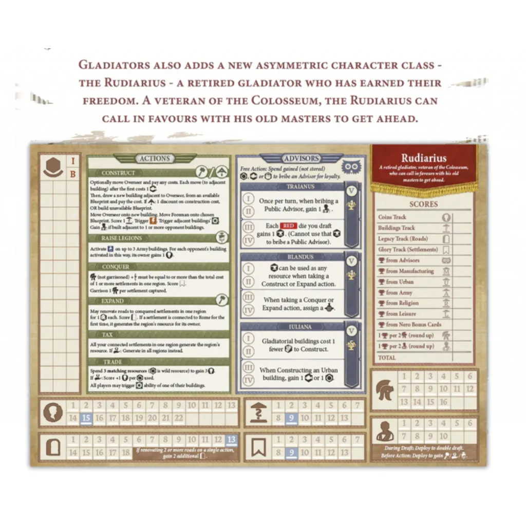 Rome & Roll : Gladiators