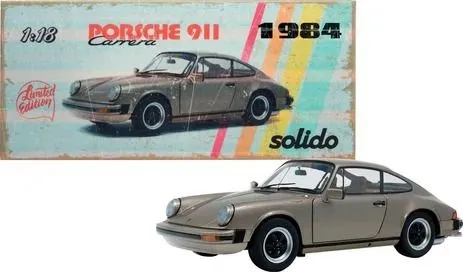Solido Porsche 911 3.2 Carrera Bronze 1984 - Véhicules De Collection