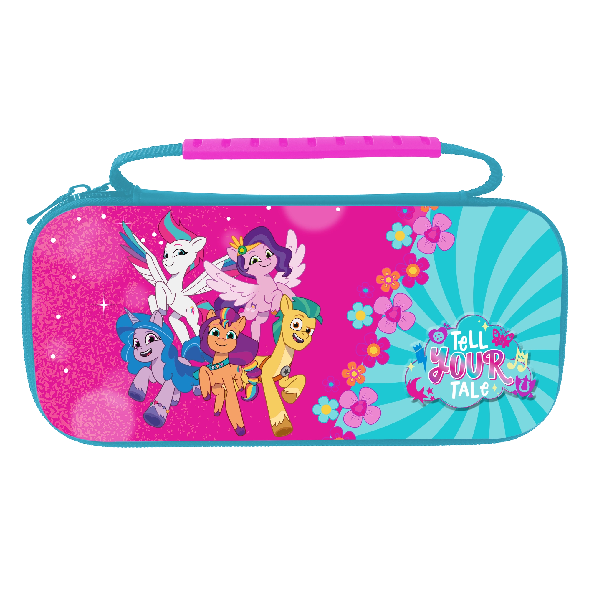 Sacoche xl relief pour switch et switch oled - my little pony tell your tale