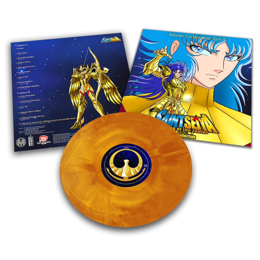 Saint seiya vol.5 - original soundtrack - 1-lp color vinyl - Vinyles
