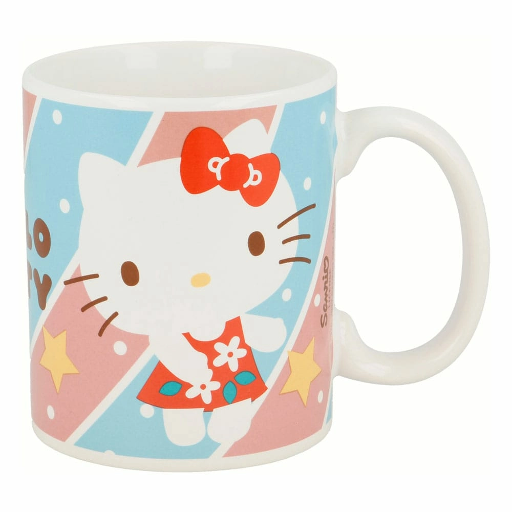 Sanrio mug cute hello kitty red dress 325 ml