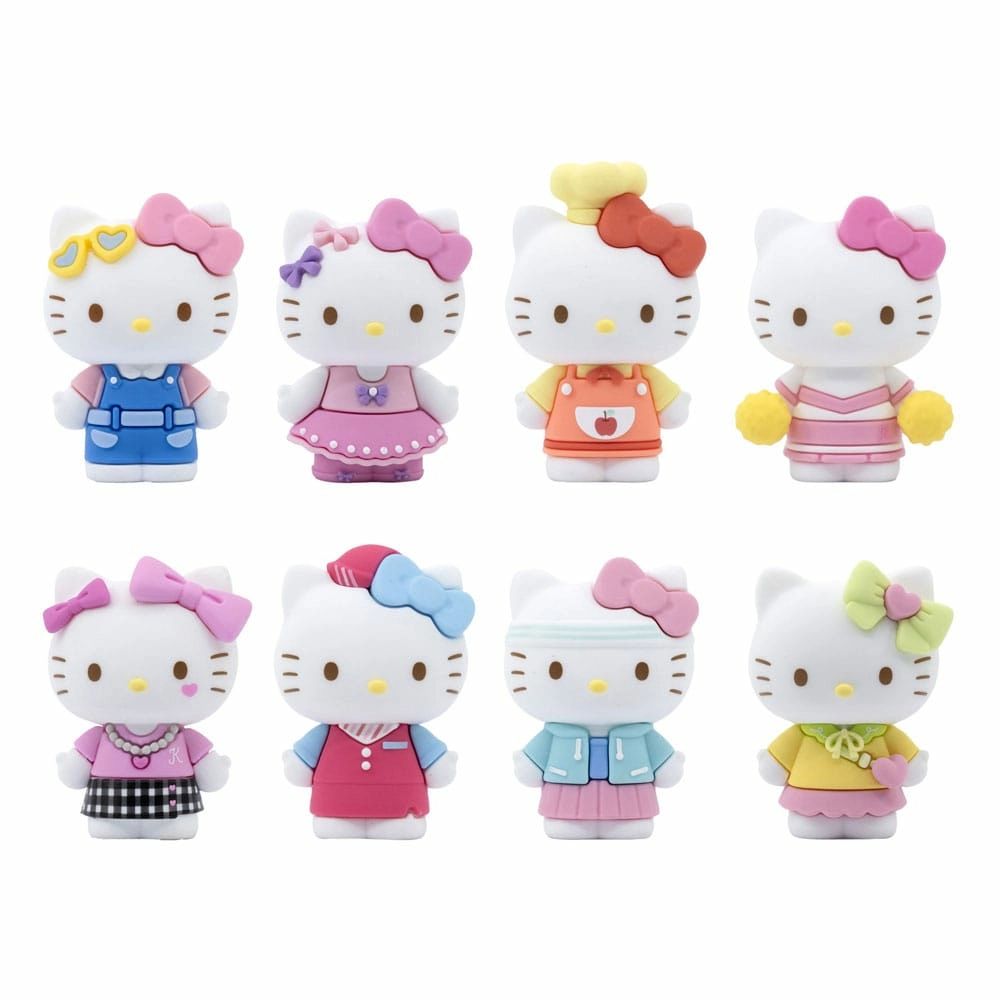 Sanrio présentoir figurines mini mini-doll cute outfits series hello kitty 7 cm (12)